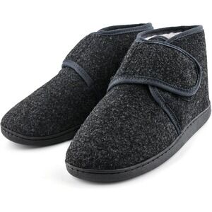 Fischer Lilleström Men's Wool
Adaptive Slippers Size EU 44 US 11
Orthopedic Grey